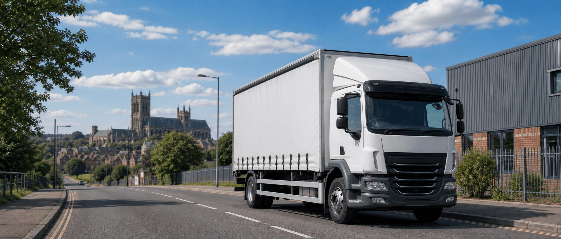 Self-drive truck available for heavier transport in Lincoln