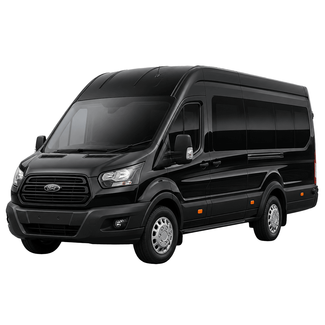 Modern self-drive minibus for longer journeys from Lincoln