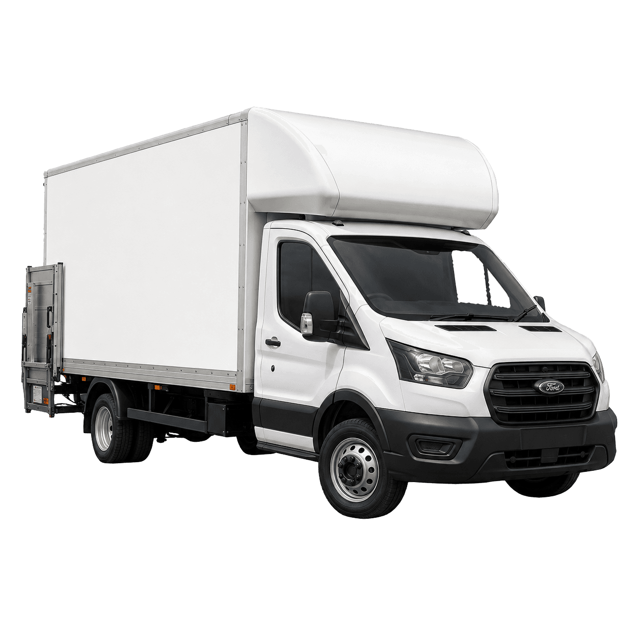 Luton box van with tail lift for moves in Lincoln